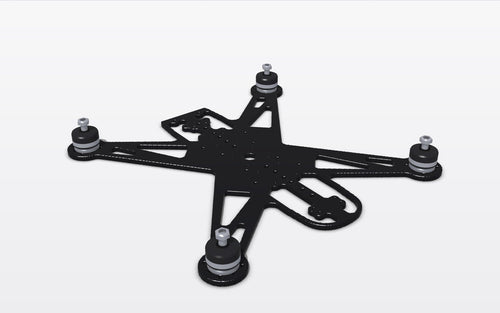 Domain 260 carbon main plate with motors